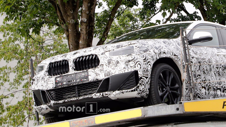 BMW X2 casus fotoğrafları - ön bölüm
