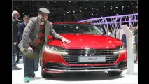 Genf 2017: Sitzprobe im neuen VW Arteon