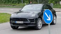 Porsche Macan Refresh Spy Shots