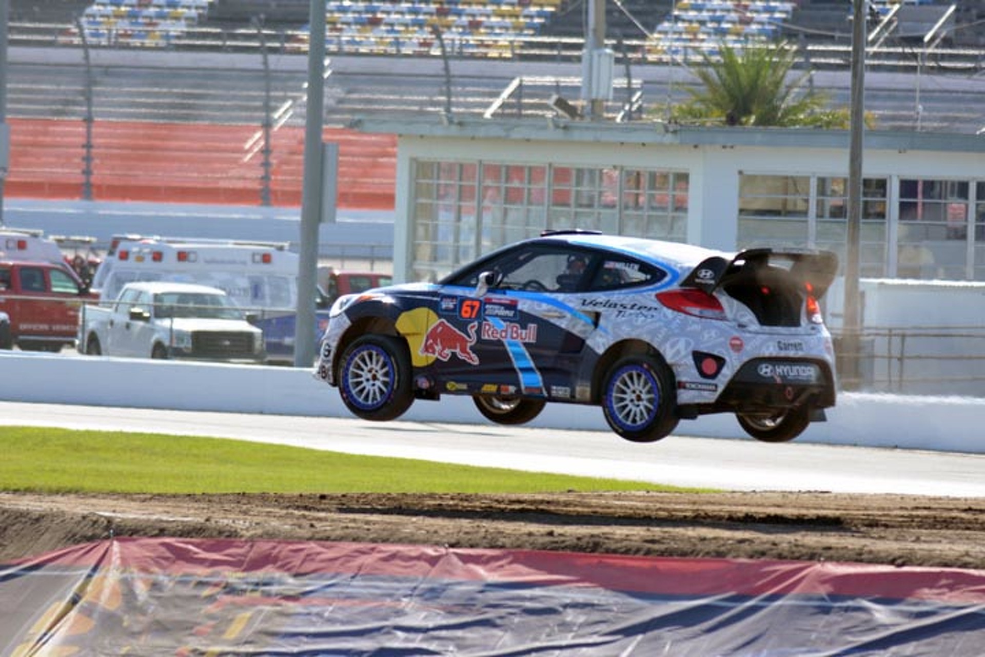 Rhys Millen, Hyundai Let Us Hitch a Rallycross Ride