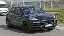 2018 Porsche Cayenne Spy Photos