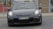 Porsche 911 GT3 facelift spy photo