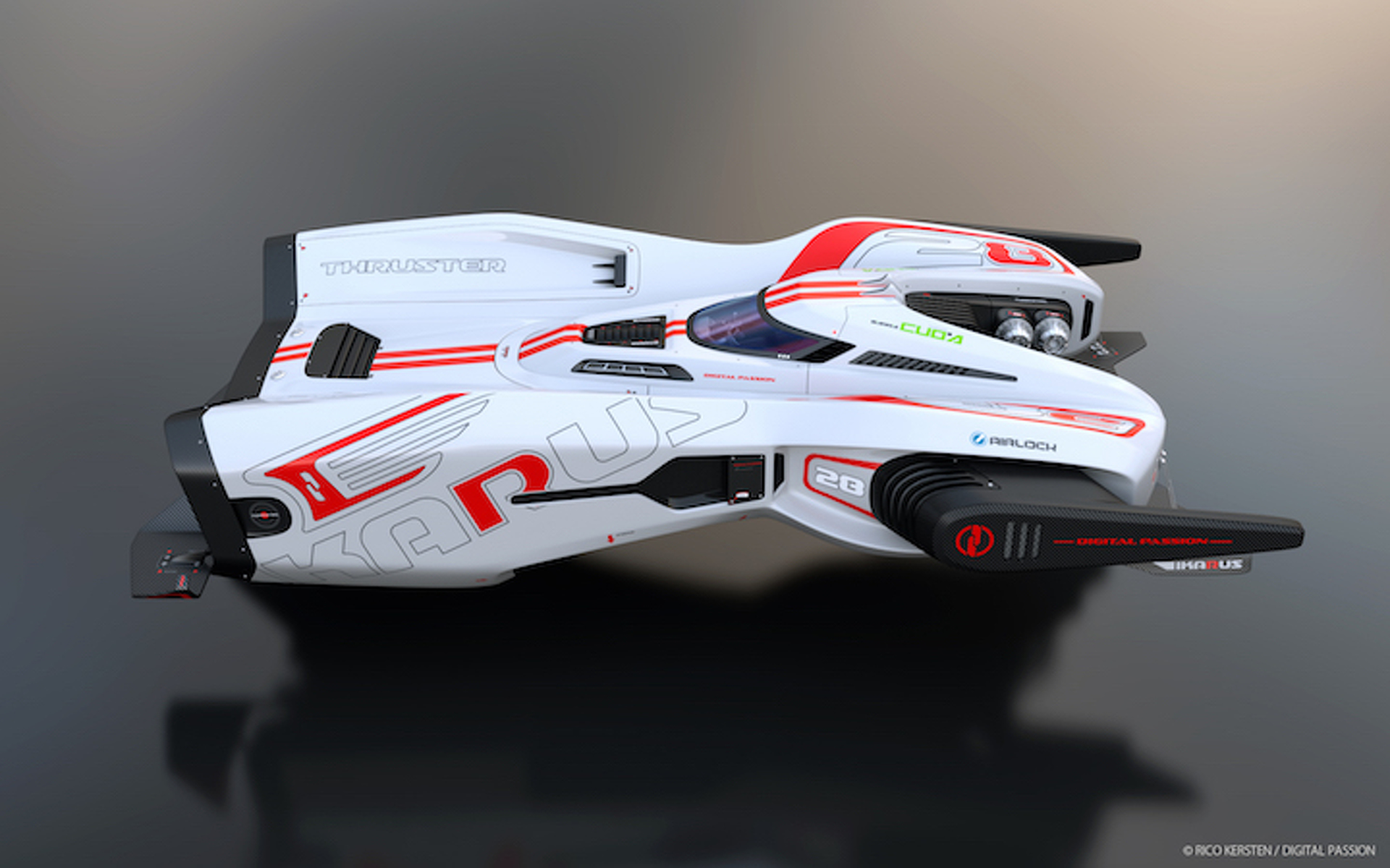 Space Racing Doesn't Seem That Far Away With This Concept