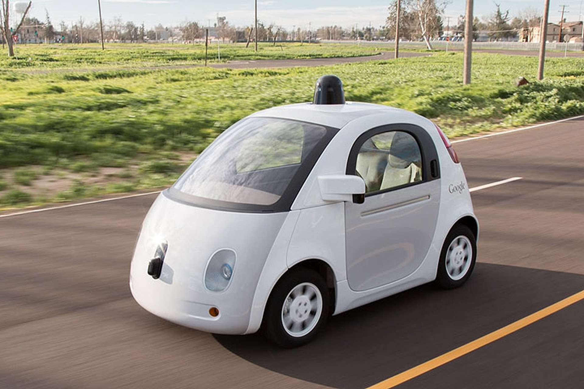 Google Car Pulled Over For Driving Too Darn Slow