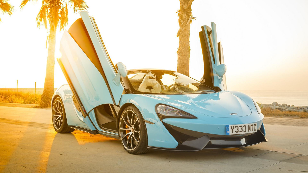 Mclaren 570s Spider Ushers In New Muriwai White Paint