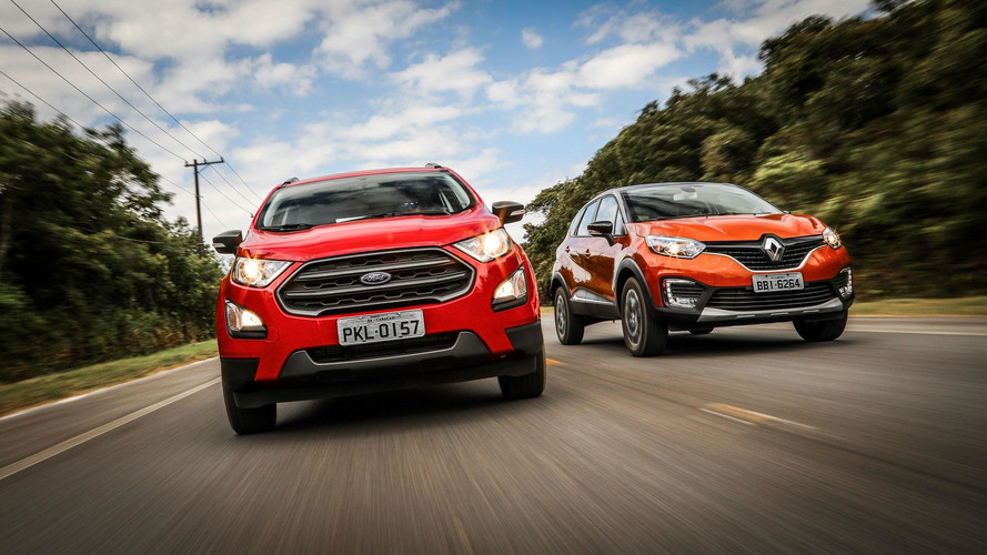 Comparativo Ford EcoSport x Renault Captur
