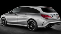 Mercedes-Benz CLA Shooting Brake speculative render