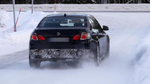 2014 BMW 5-Series facelift spy photo 23.01.2013 / Automedia