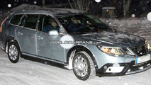 Saab 9-3X spy photos