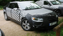 2011 Saab 9-5 Prototype with Uncovered Front & Rear Lights
