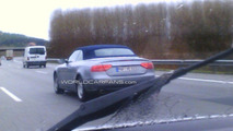 Audi A5 Cabriolet on AP7 highway in Barcelona