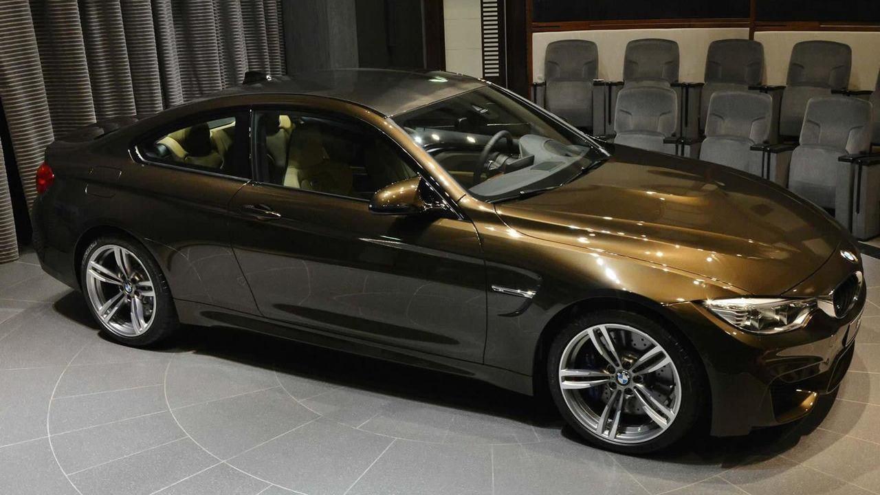 Bmw M4 Coupe Pampered With Pyrite Brown Metallic Individual Paint Bmw M4 Coupe Individual