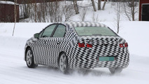 Citroen compact sedan spy photo