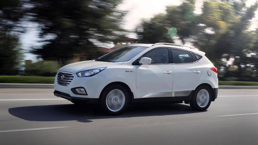 2016 Hyundai Tucson Fuel Cell unveiled with minor changes