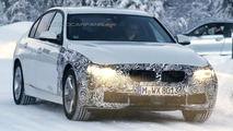 2016 BMW 3-Series hybrid spy photo