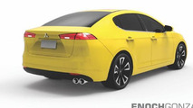 Mitsubishi Lancer rendering / Enoch Gonzales
