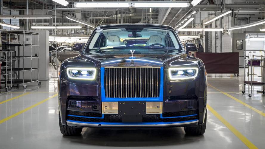 Première Rolls-Royce Phantom 2018 produite enchères