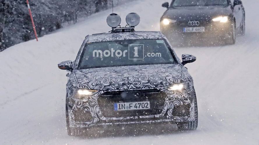 2019 Audi A6 spy photo