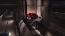 Il tunnel per auto sotto Los Angeles