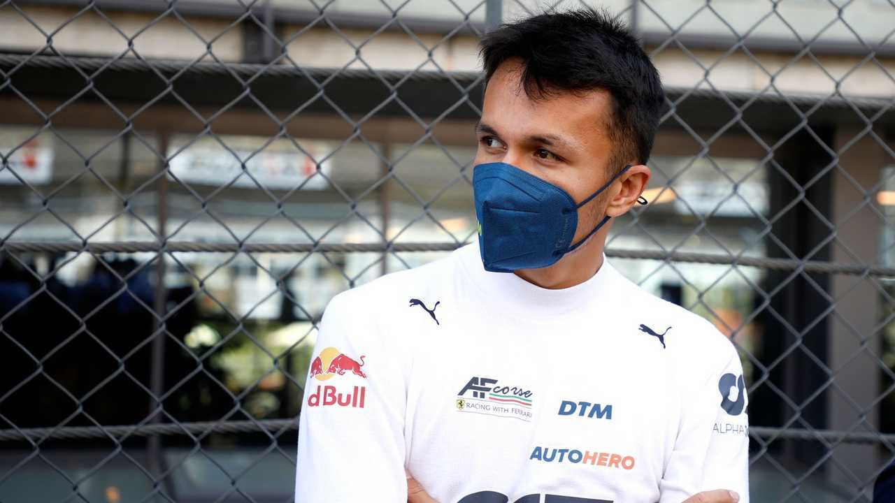 Alex Albon at Red Bull Ring DTM 2021