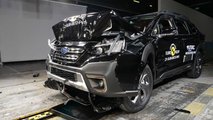 Subaru Outback, i crash test di EuroNCAP