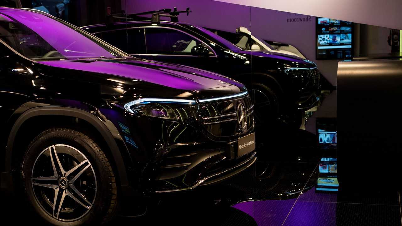 Il Mercedes-EQ Experience Concept di Roma