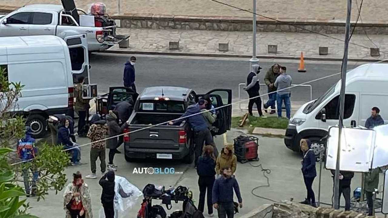 Ford Maverick 2023 - Flagra na Argentina