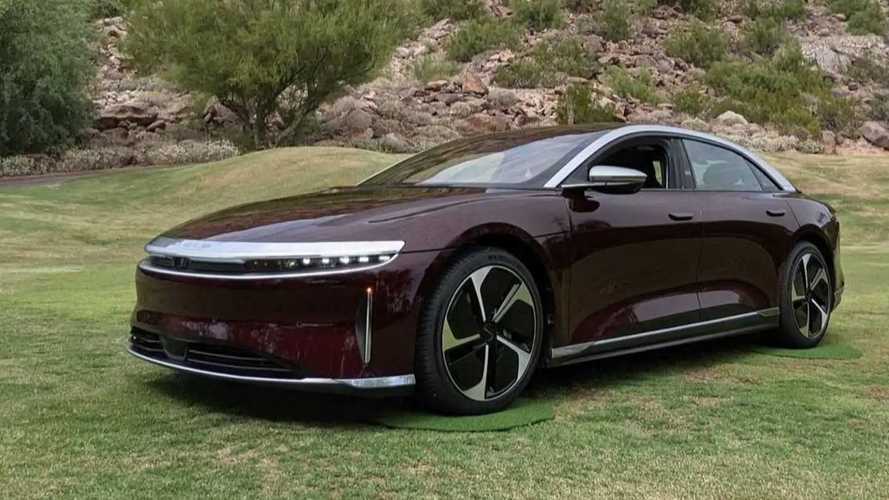 Lucid Air: Erste kurze Testfahrt mit schneller Luxus-Limousine