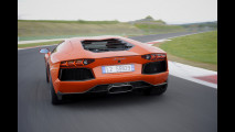 La Lamborghini Aventador a Vallelunga