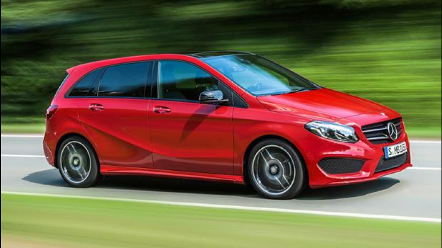 Mercedes Classe B, a prova di restyling