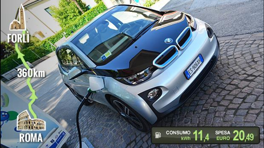 BMW i3 REx, la prova dei consumi "reali" [VIDEO]