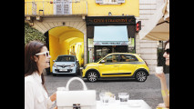 Nuova Renault Twingo fotografata da Dingo, Road Show Europeo
