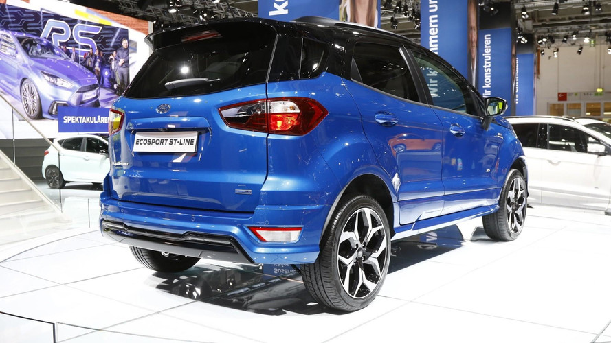 2018 Ford EcoSport ST-Line live in Frankfurt