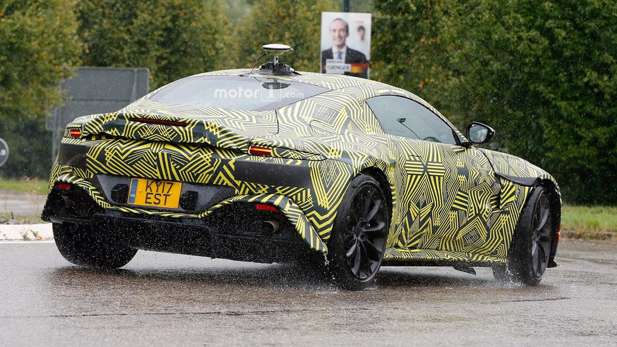 2019 Aston Martin Vantage spy photo