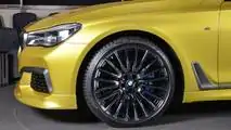 BMW M760Li Austin Yellow
