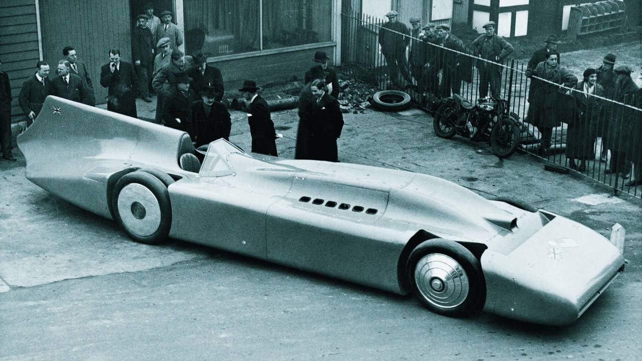 History of British land speed record attempts in pictures