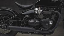 2018 Triumph Bonneville Bobber Black