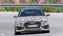2018 Audi RS4 Avant with Sonoma Green paint spy photo