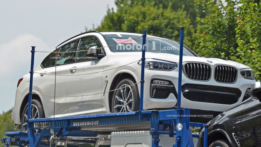 2018 BMW X4 kamuflajsız yakalandı