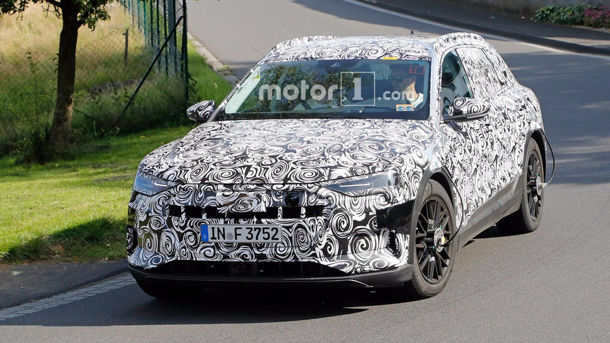 Audi E-Tron Quattro Nürburgring casus fotoğrafları