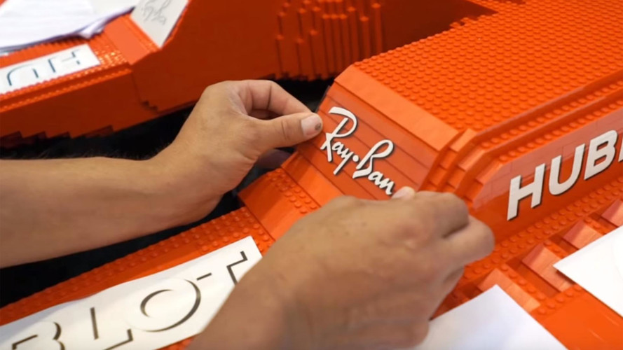 Ferrari SF70H F1 Lego