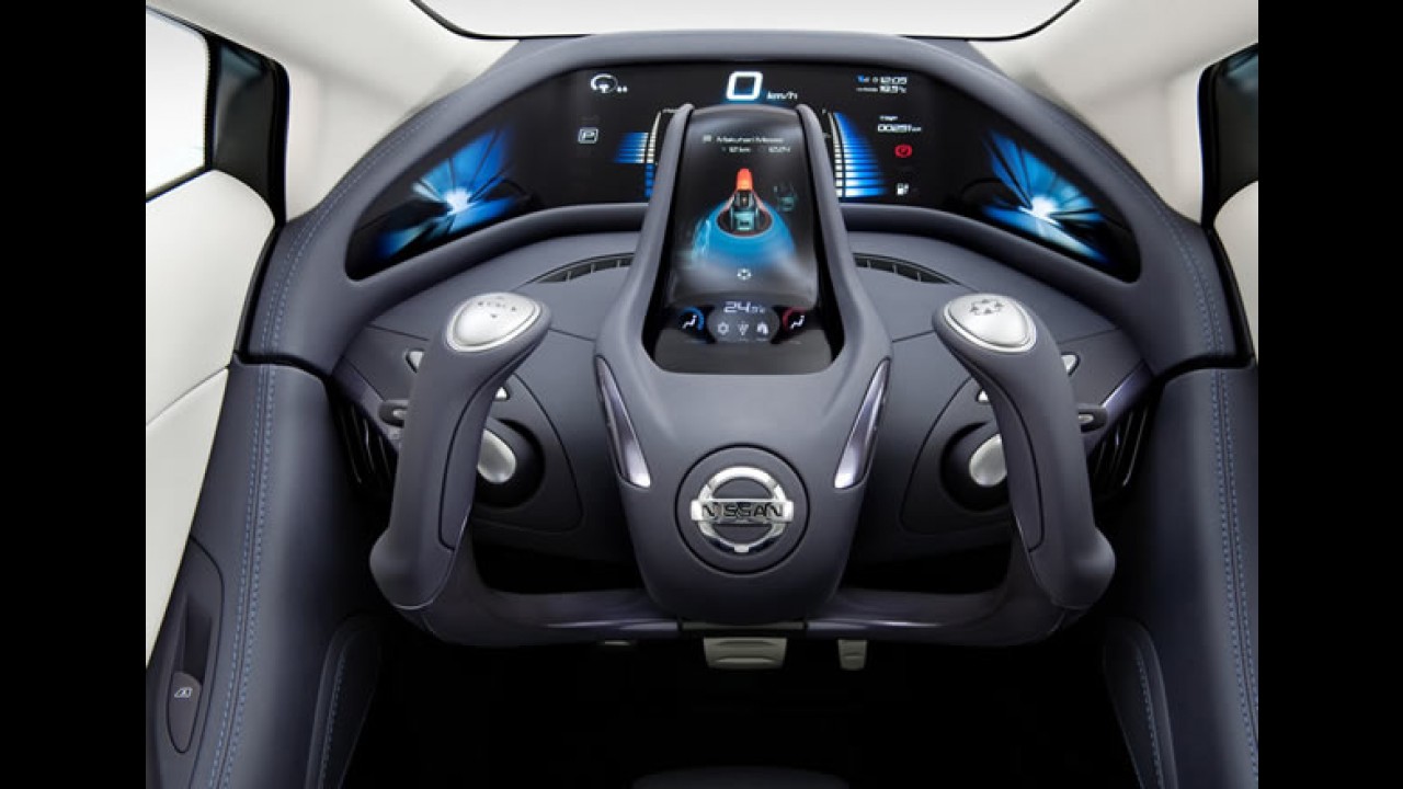 VÍDEO: Nissan Land Glider Concept 2009 é um carro que anda quase como moto
