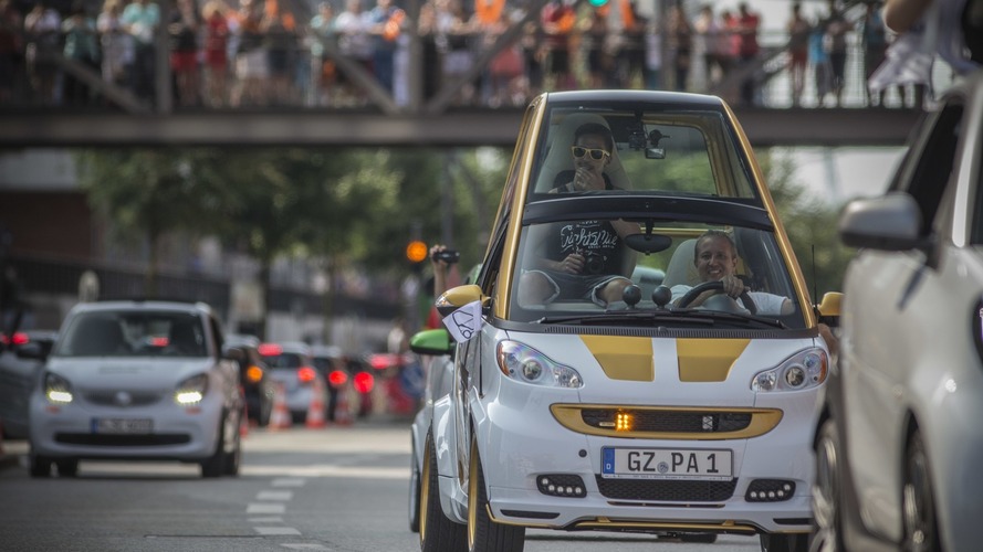 2016 Smart parade in Hamburg