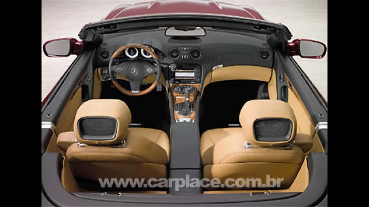 Mercedes-Benz revela oficialmente detalhes e imagens da nova SL 2009