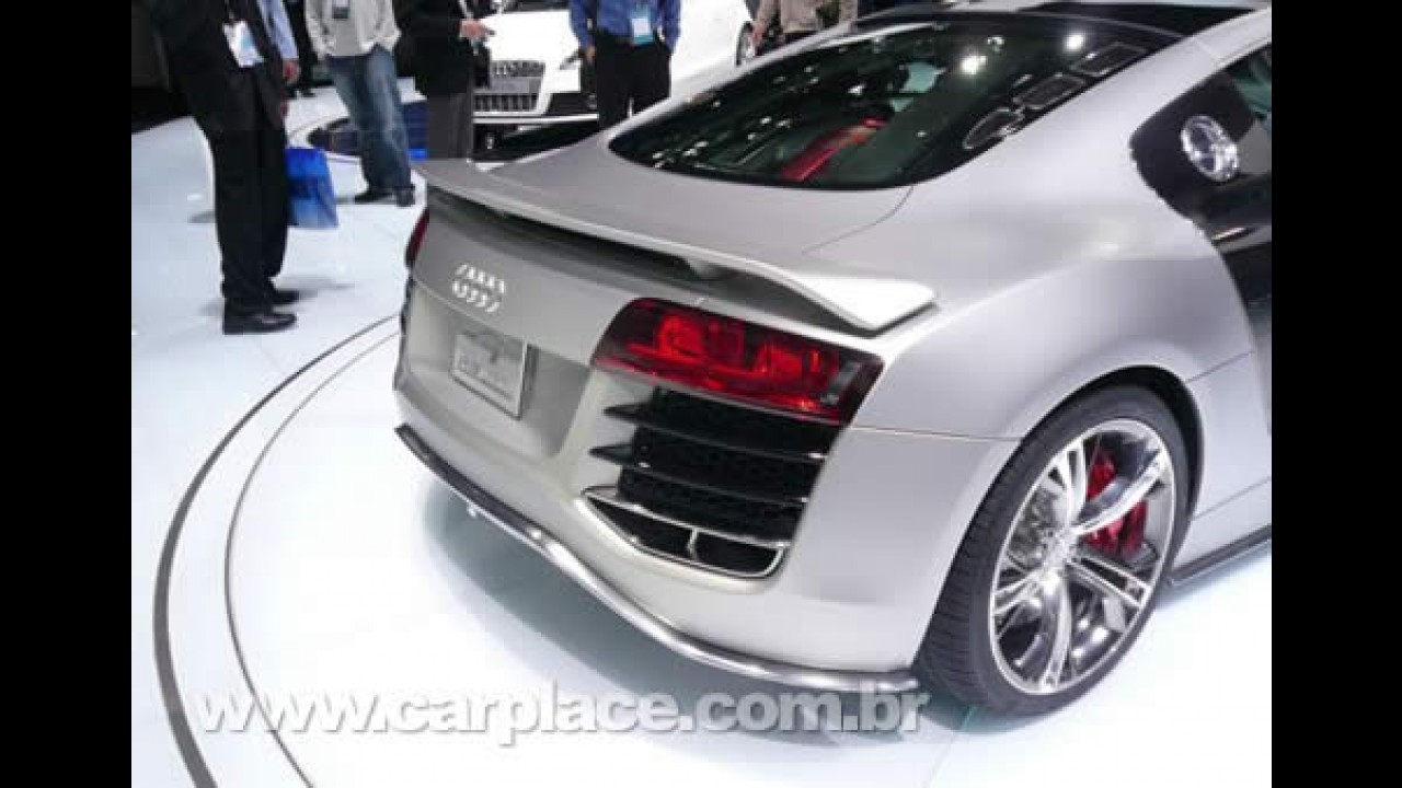 Superesportivo Audi R8 chega em maio - Preço deve passar dos R$ 600 mil