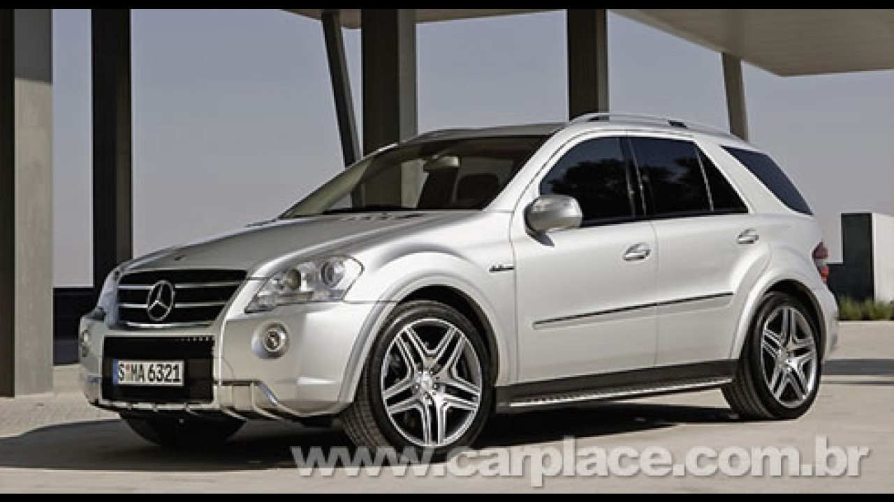 Mercedes lança linha 2009 reestilizada dos esportivos ML e ML 63 AMG