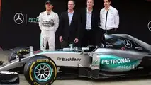 Qualcomm are announed as official technology partner for the Mercedes AMG F1 team, Mercedes AMG F1 Shareholder and Executive Director; Derek Aberle, Qualcomm Incorporated President; Toto Wolff, Mercedes AMG F1 Shareholder and Execu