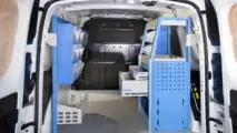 Renault Kangoo with Ready4Work racking and storage solutions