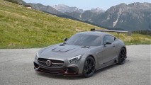 Mansory'nin hazırladığı Mercedes AMG GT S'in arka kanadı uzaydan bile gözüküyor