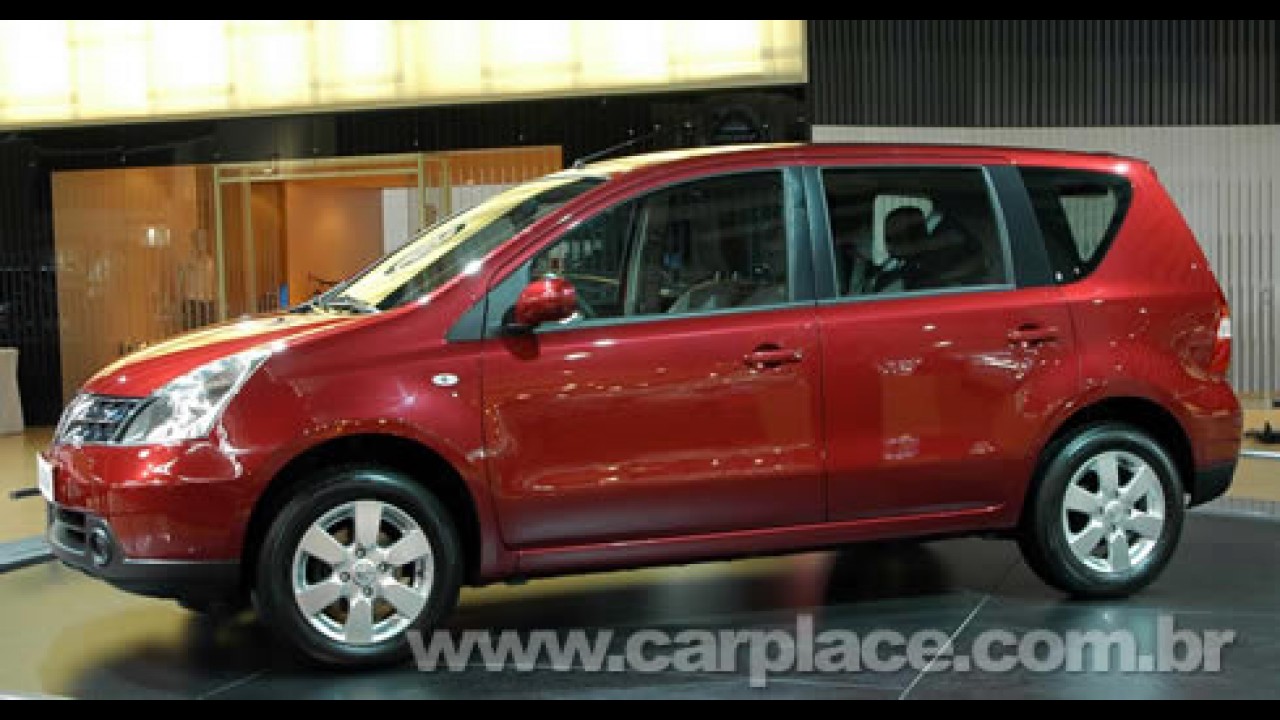 Concorrente do Fit? Minivan Livina da Nissan terá preço em torno de R$ 56 mil